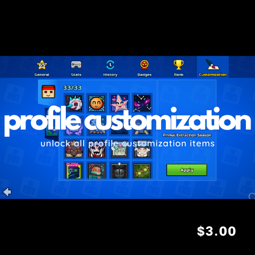 Profile Customization
