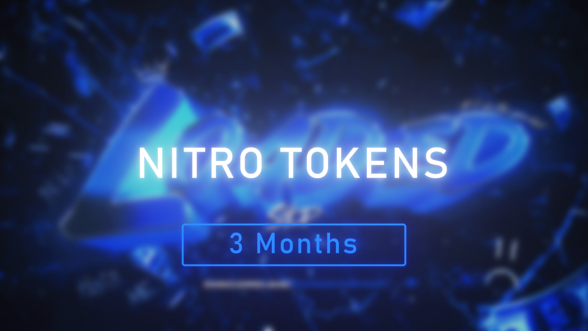 3 Month Nitro Tokens ( UHQ )