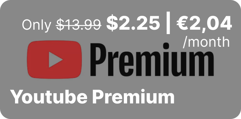 Youtube Premium Cheap