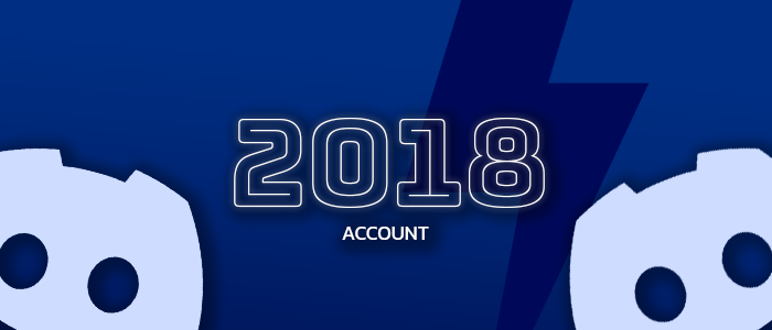 2018 Discord Account [Username Changeable]