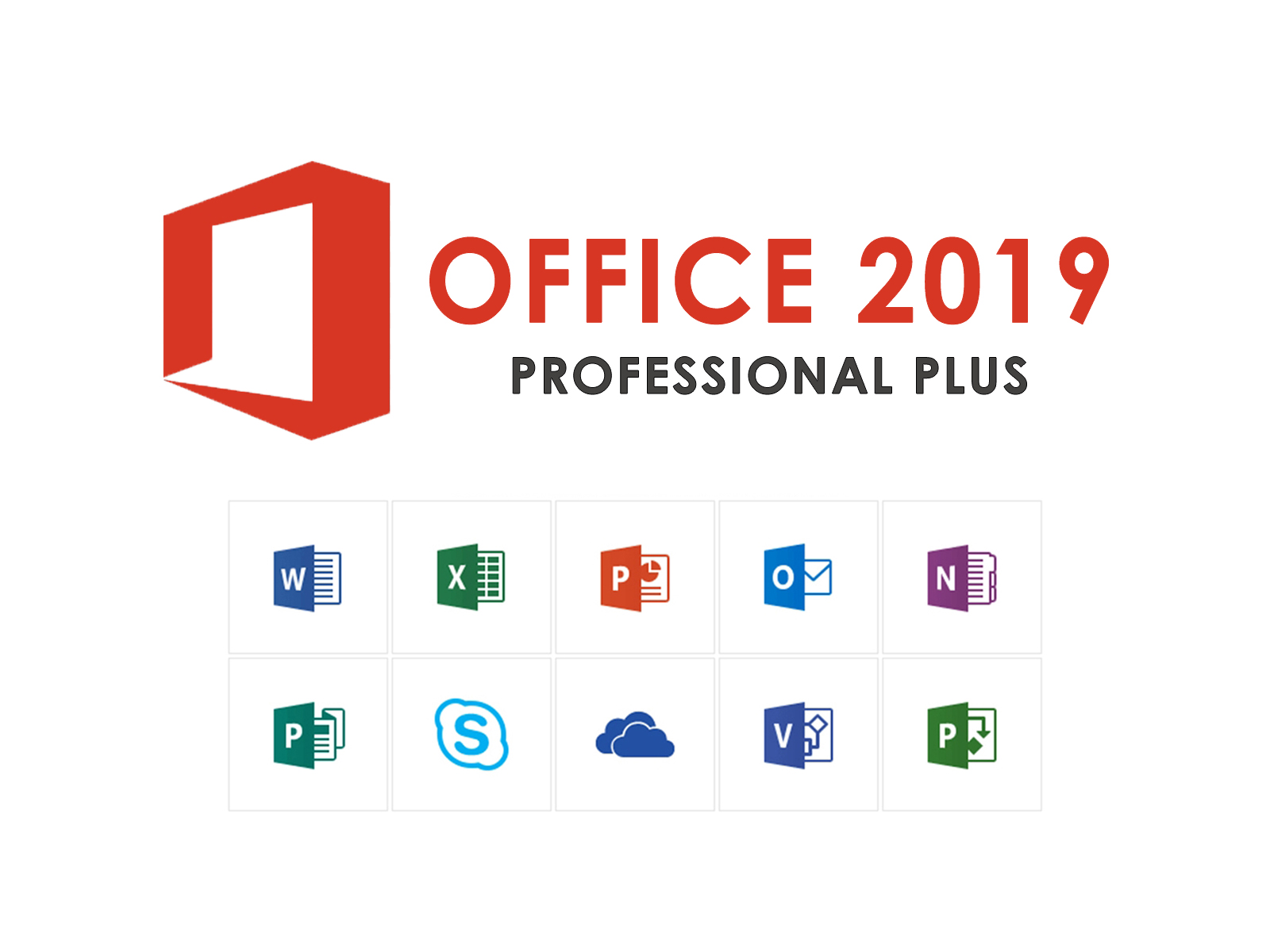 Microsoft Office 2019 Professional Plus License Key