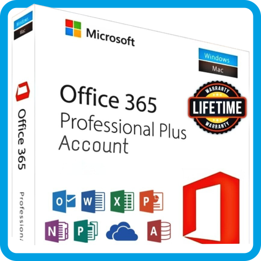 Microsoft Office 365 Lifetime Mac/Windows – 5 Devices