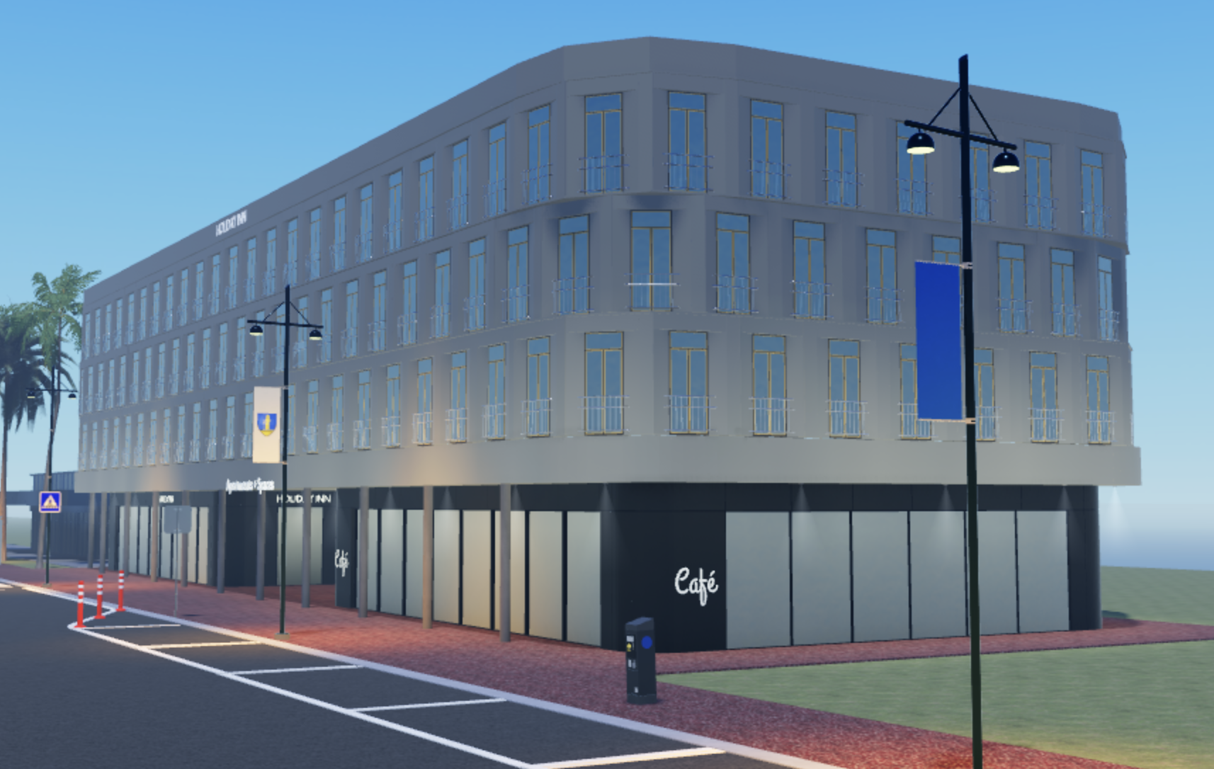 Modern Apartment Building