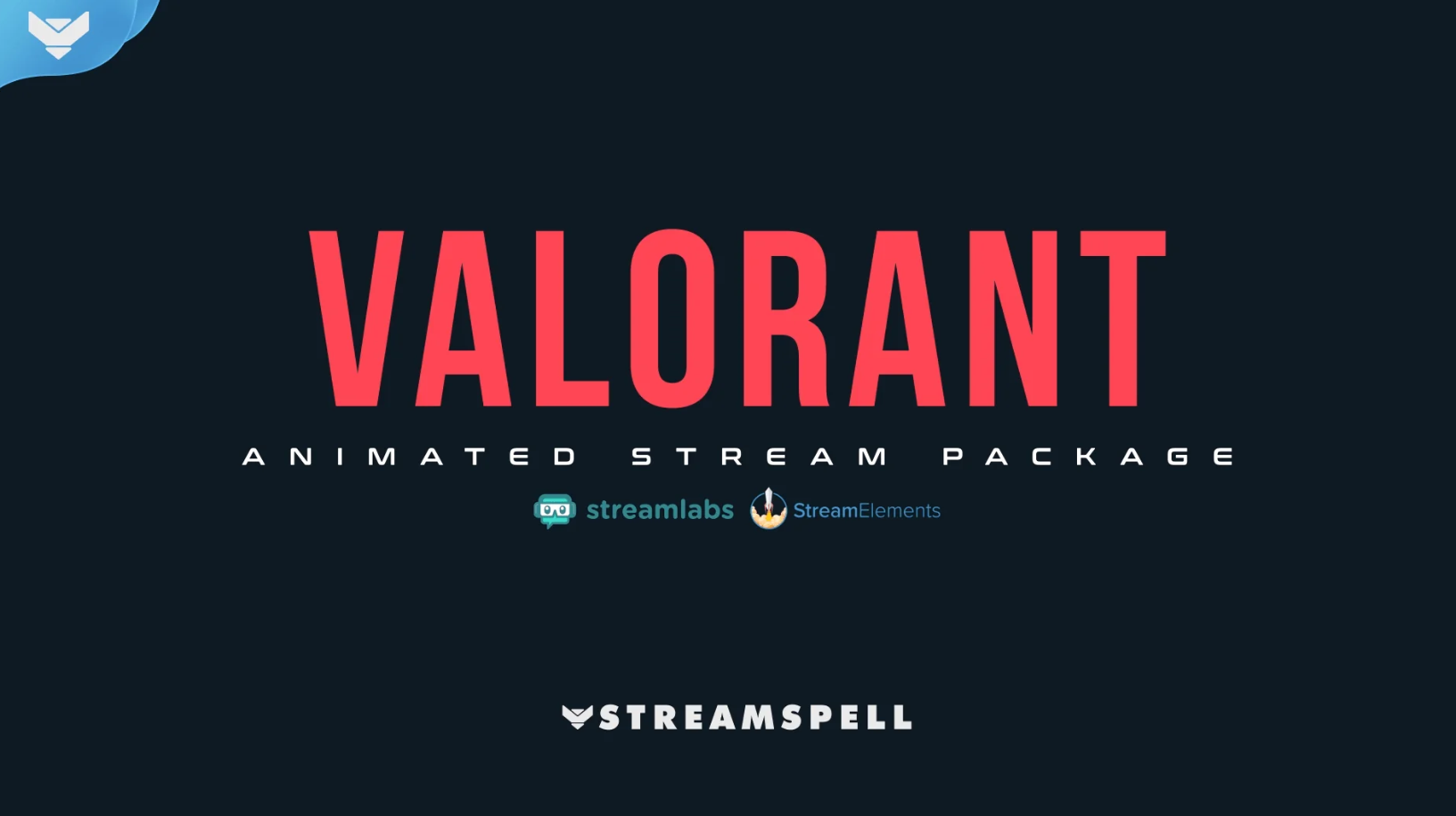 VALORANT Animated Stream Package