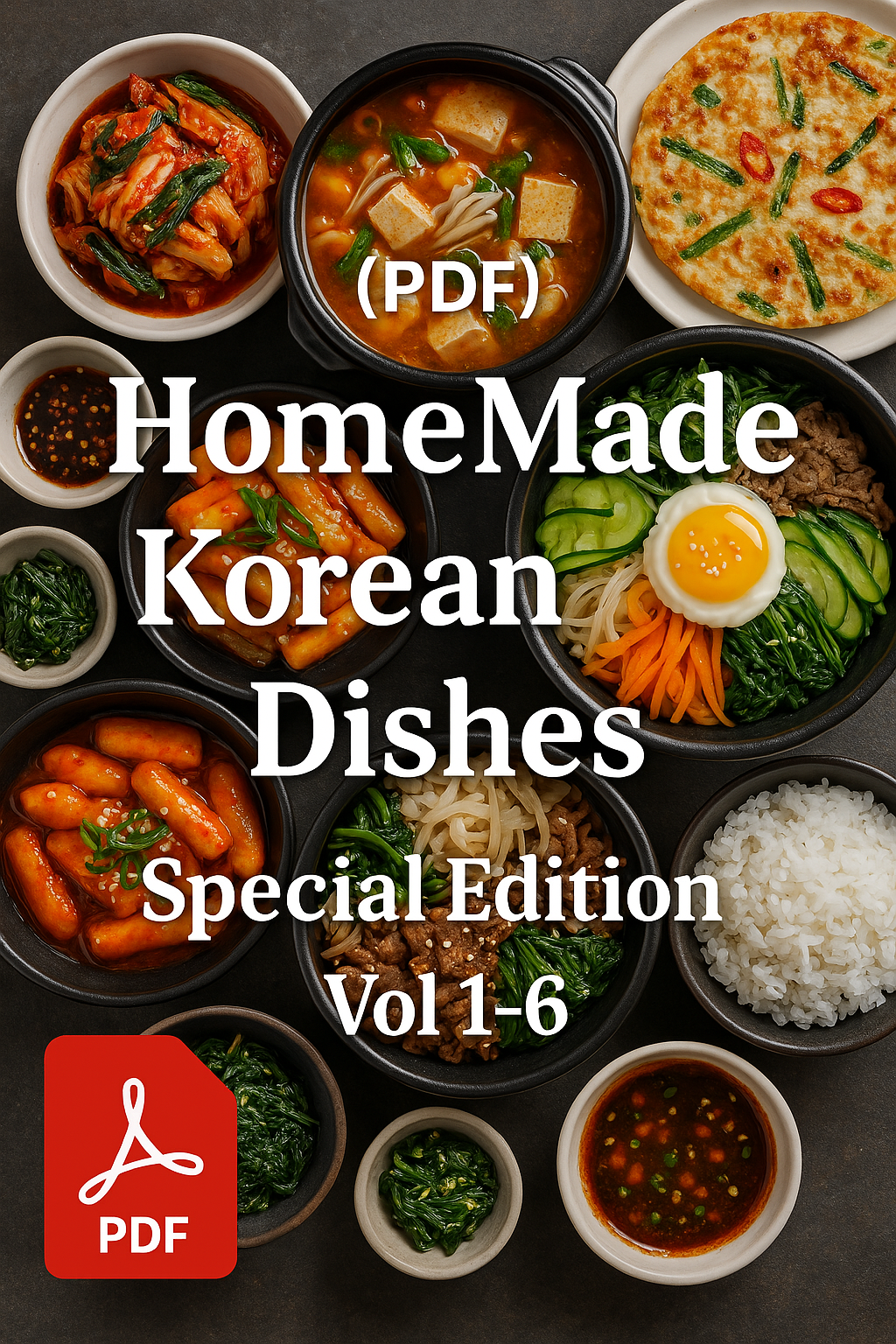 (PDF) HomeMade Korean Dishes Special Edition Vol1-6 Ser2Z