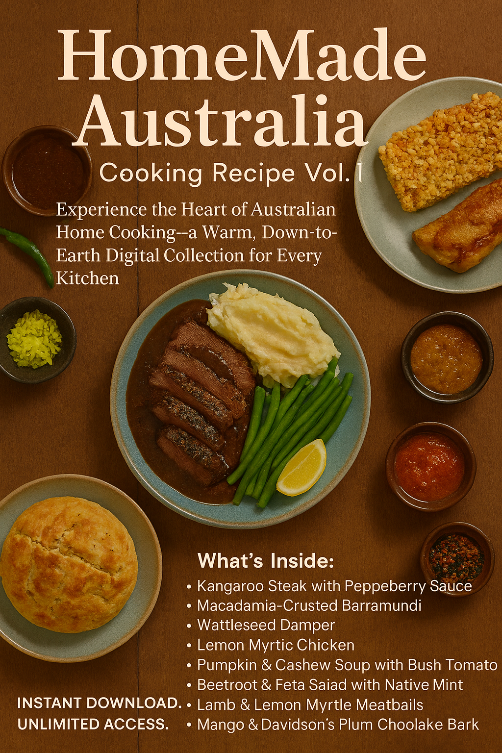 HomeMade Australian Recipe eBook PDF Vol.1 Ser2Z