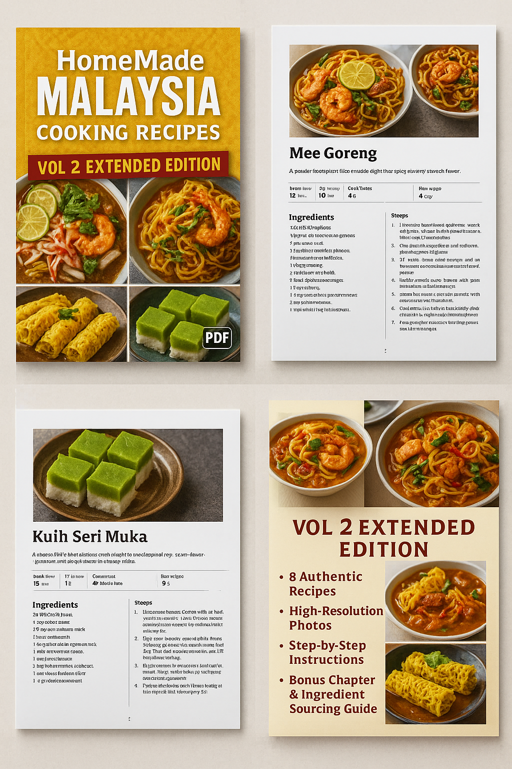HomeMade Malaysia Cooking Recipe Vol.2 Extended