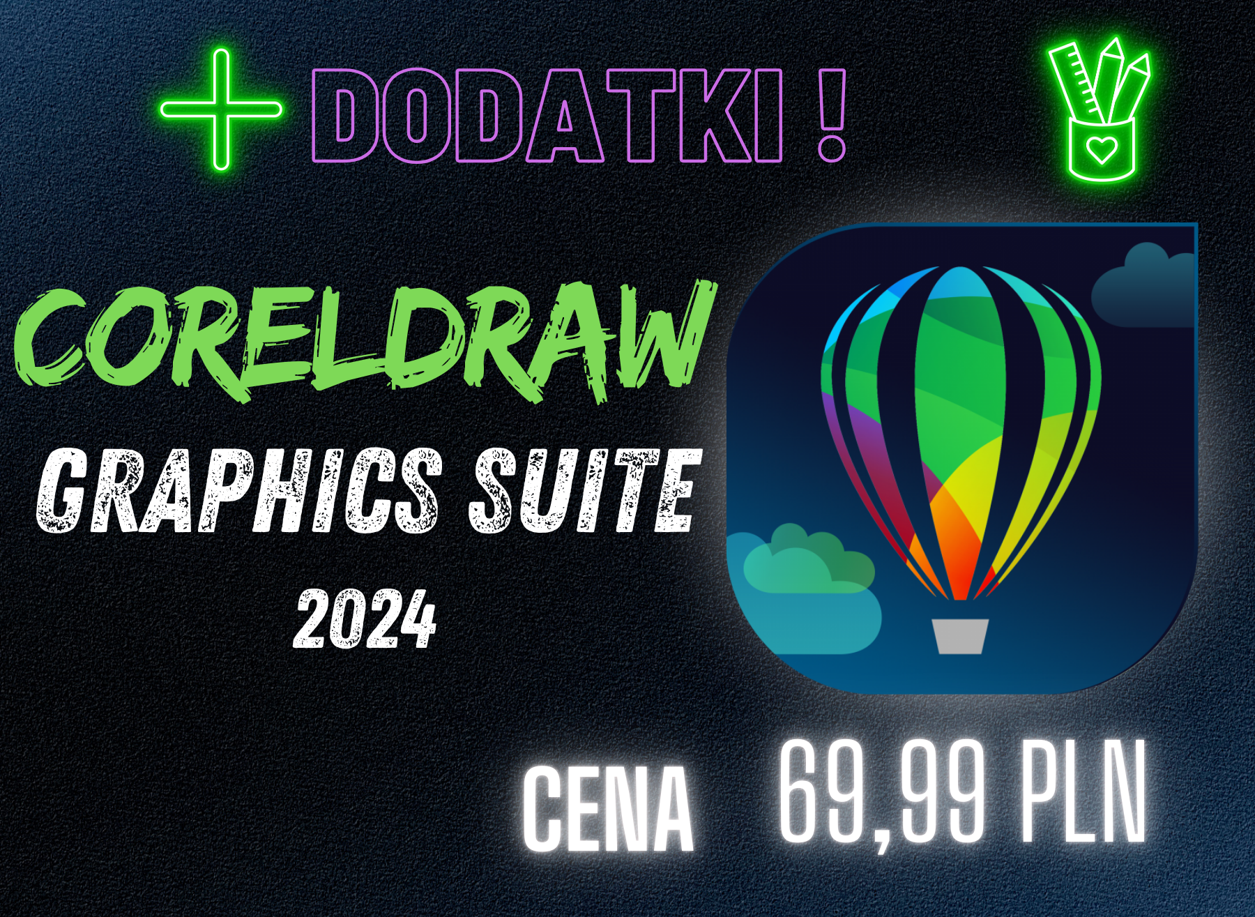 CorelDRAW Graphics Suite 2024 * Licencja Dożywotnia * Windows / MacOS