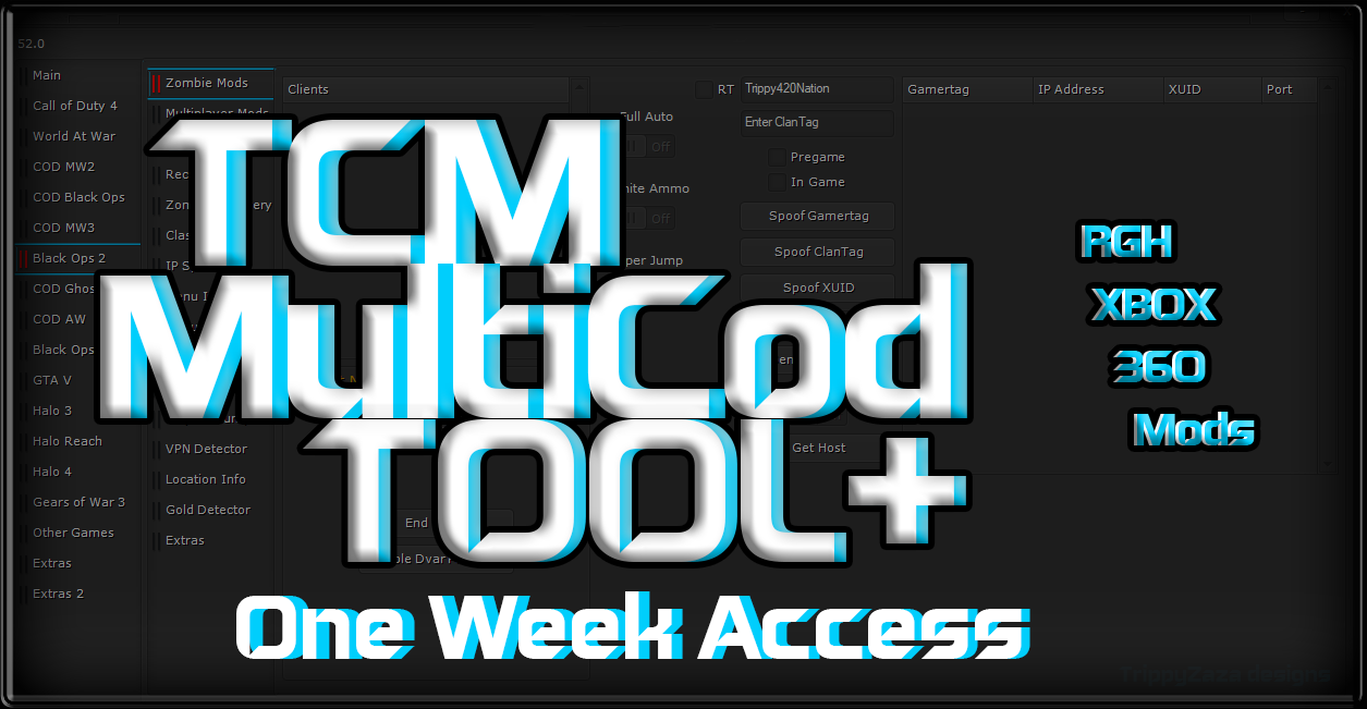 TCM Multi Cod Tool (With project TCM V15) - Week Access