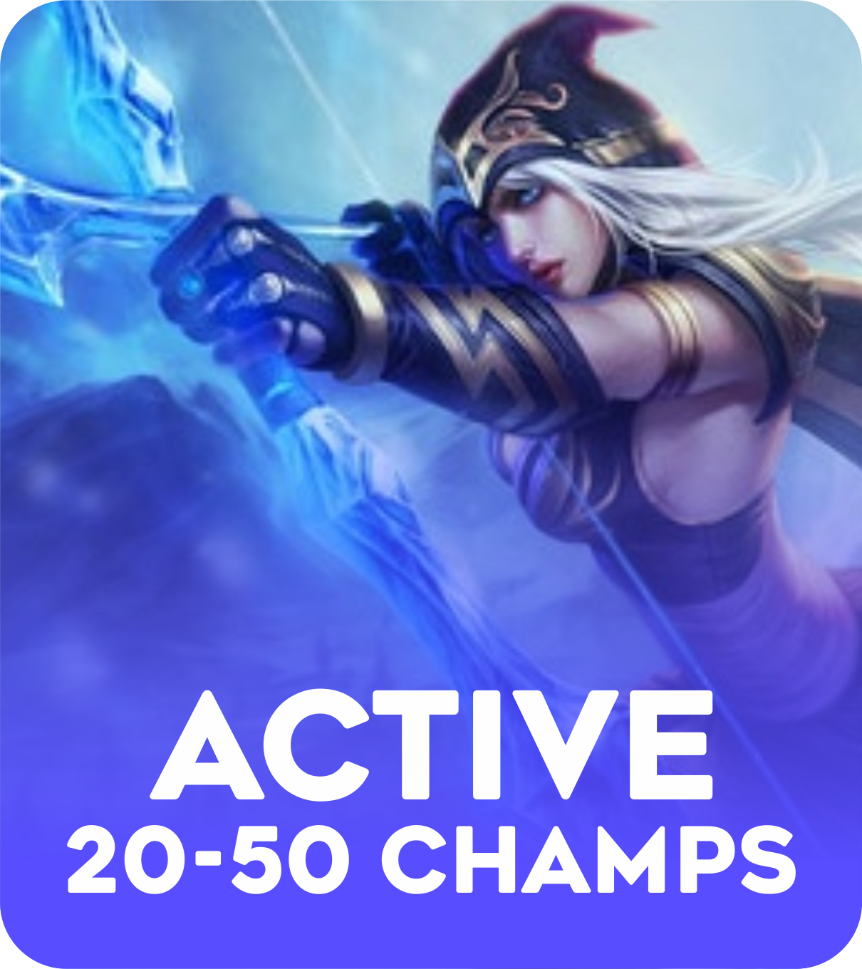 Active 20-50 Champions Account 
