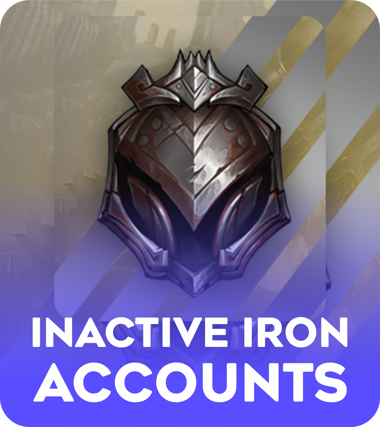 Inactive Iron Account 