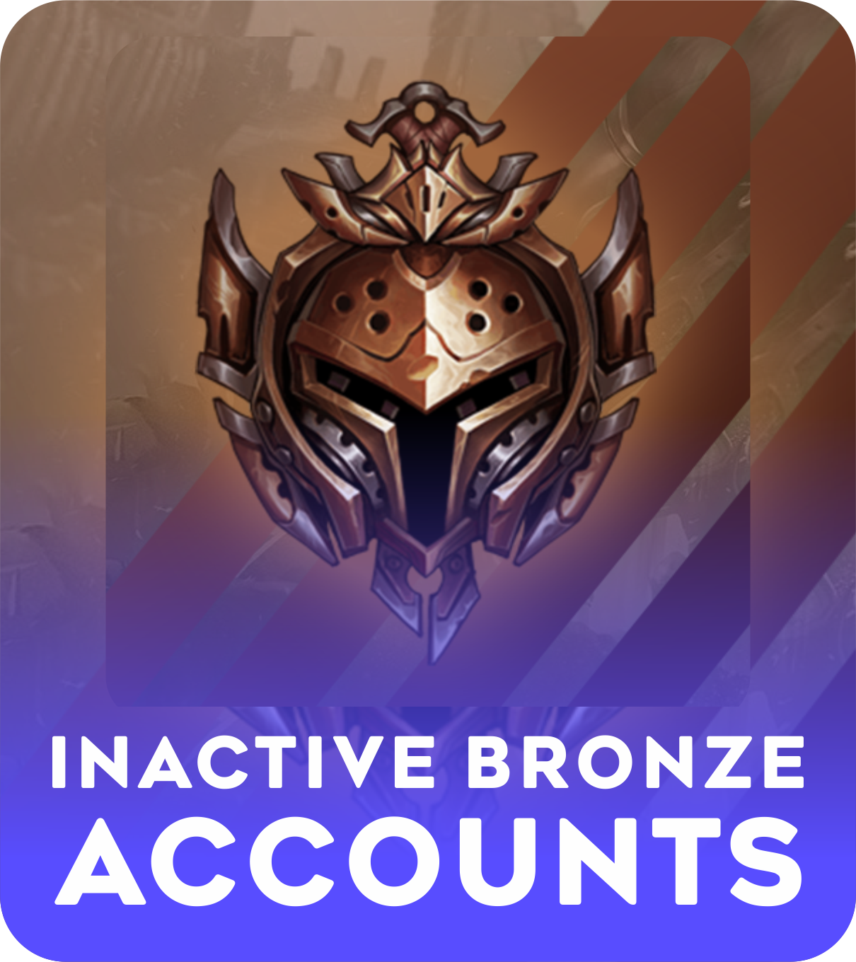 Inactive bronze account