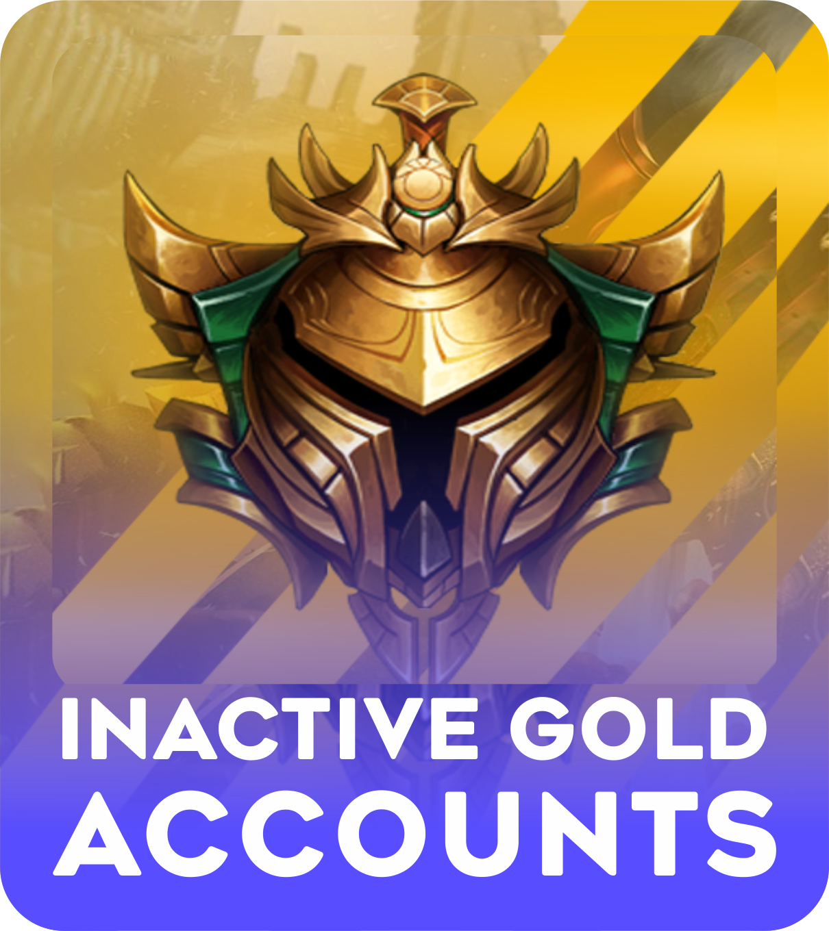 Inactive Gold account 
