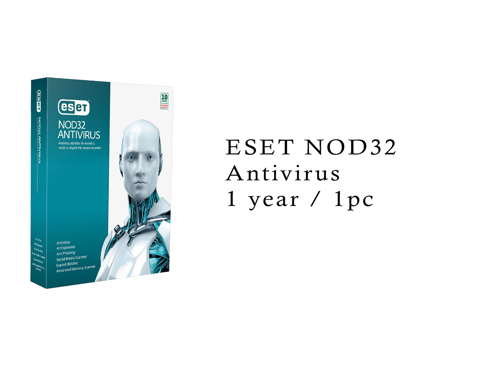 ESET NOD32 Antivirus 6 Months/1PC