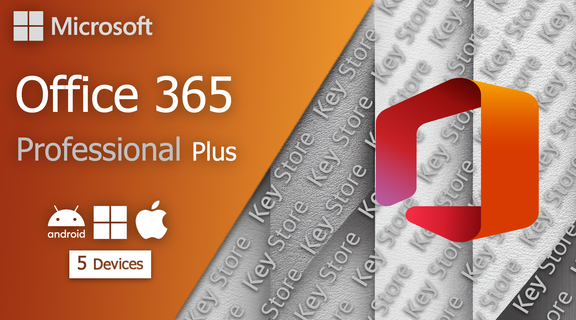 Office 365 Account "5Devices" For Win/Mac/Android/iOS