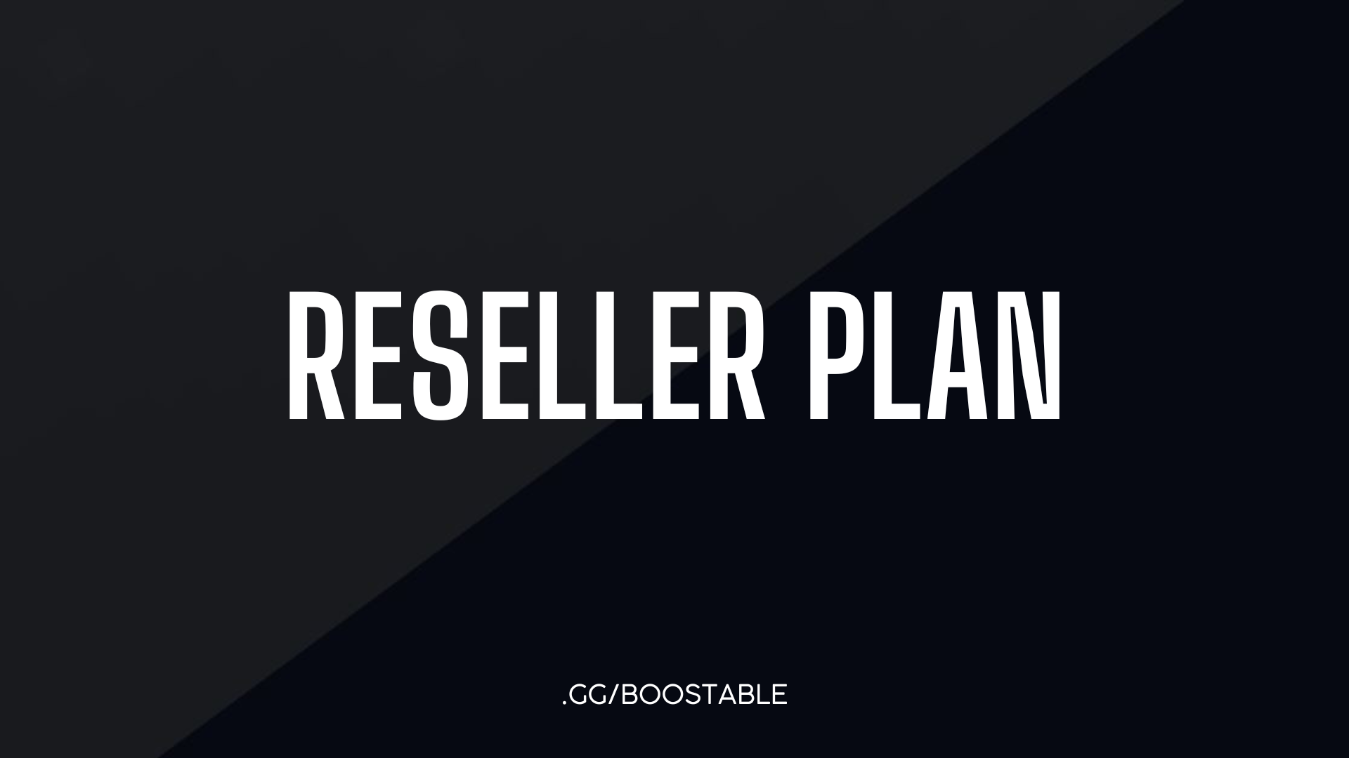 Reseller Plan