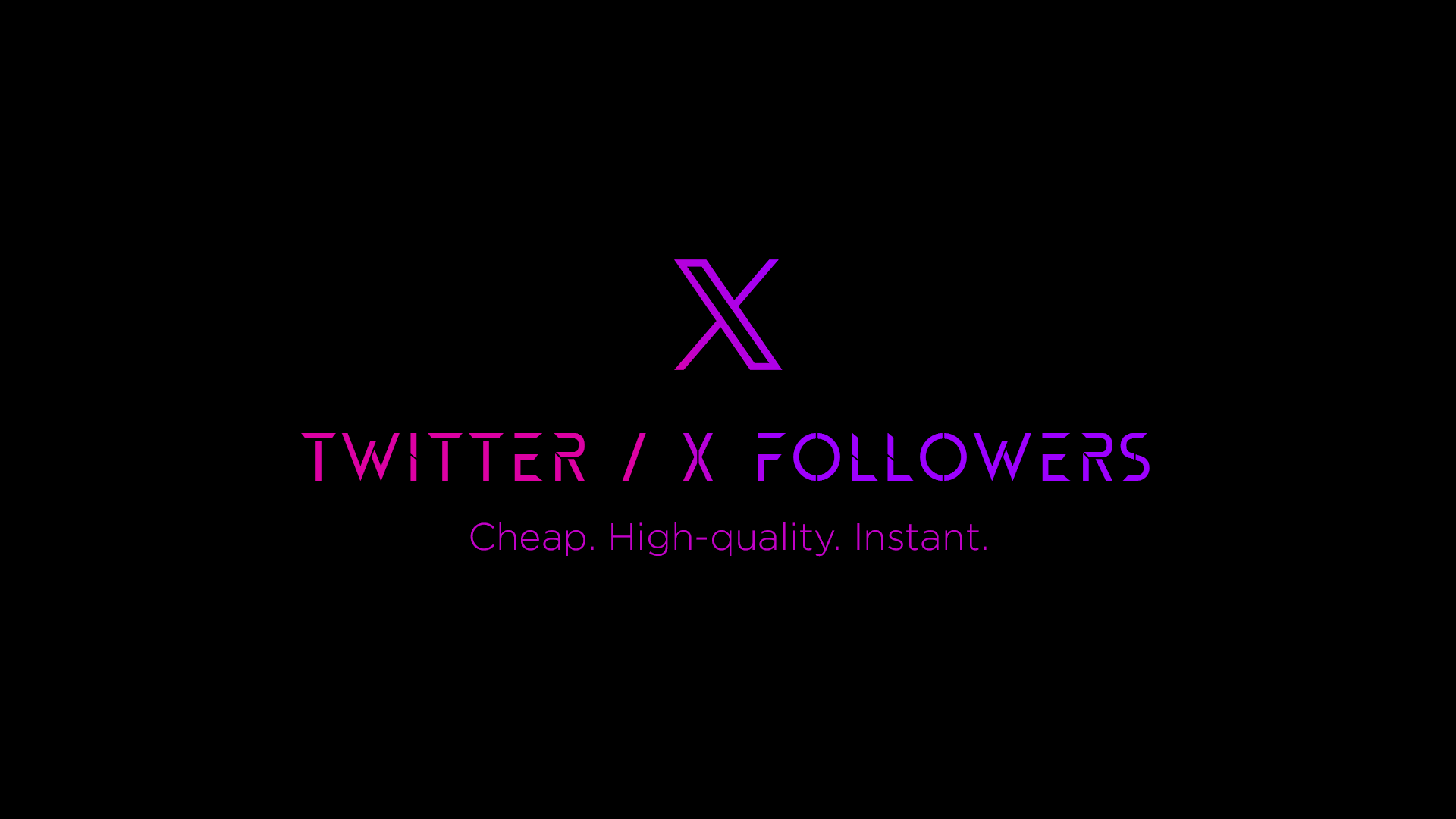 Twitter / X Followers