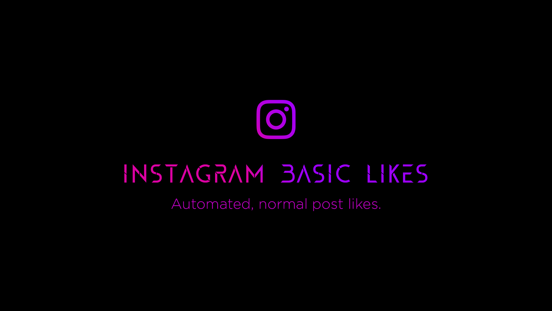 👍 Instagram BASIC likes