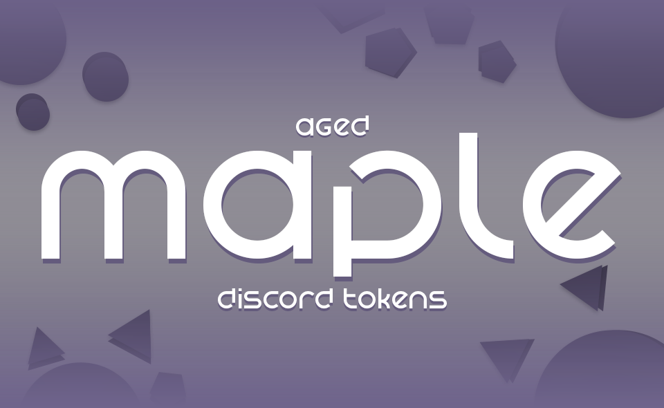 Aged Discord Tokens