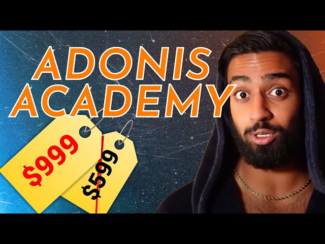 Adonis School FULL Courses -- Hamza Ahmed