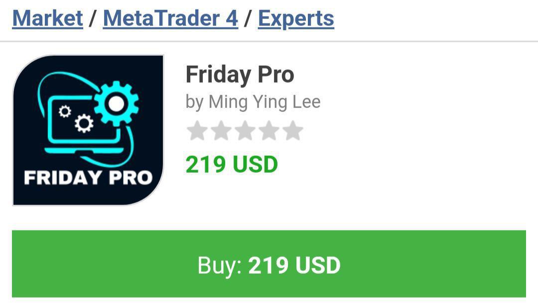 EA Friday Pro MT4 + SETs