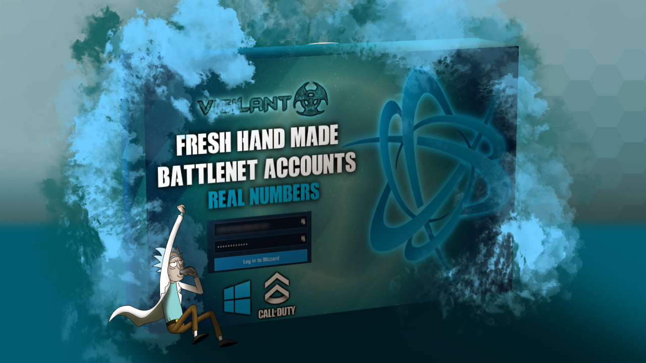 Fresh HandMade Battlenet Accounts 5 Cnt