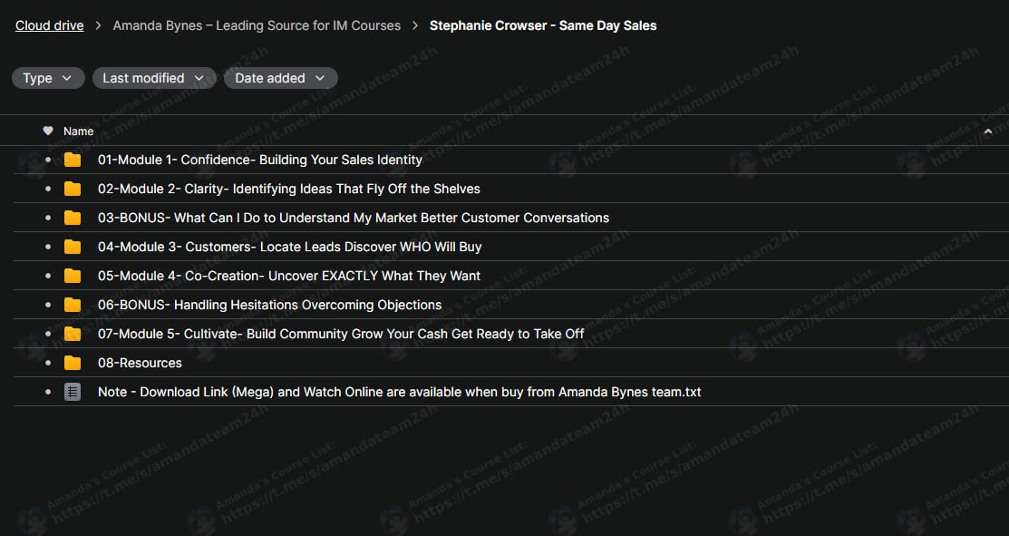 Stephanie Crowser Same Day Sales