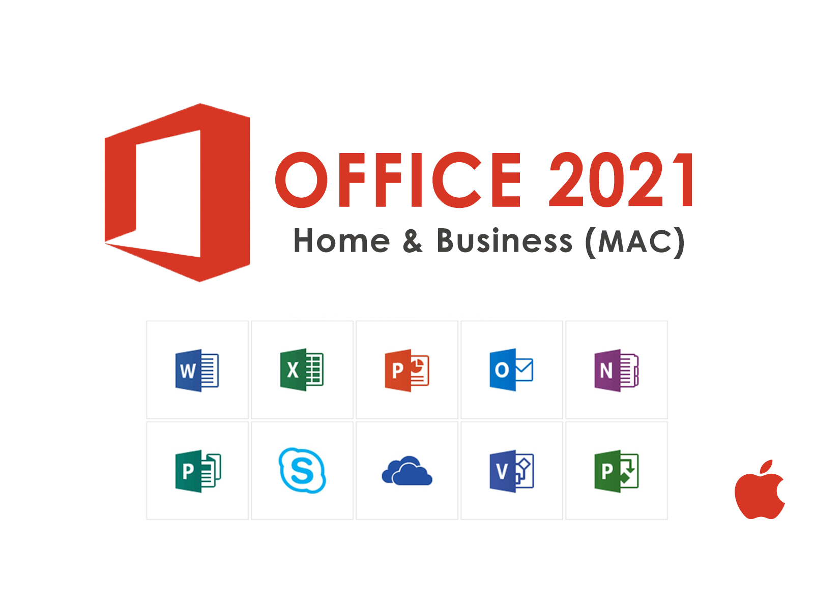 Microsoft Office 2021 Home & Business License Key (For MAC)