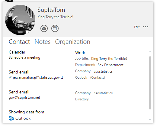 Government Email Accounts