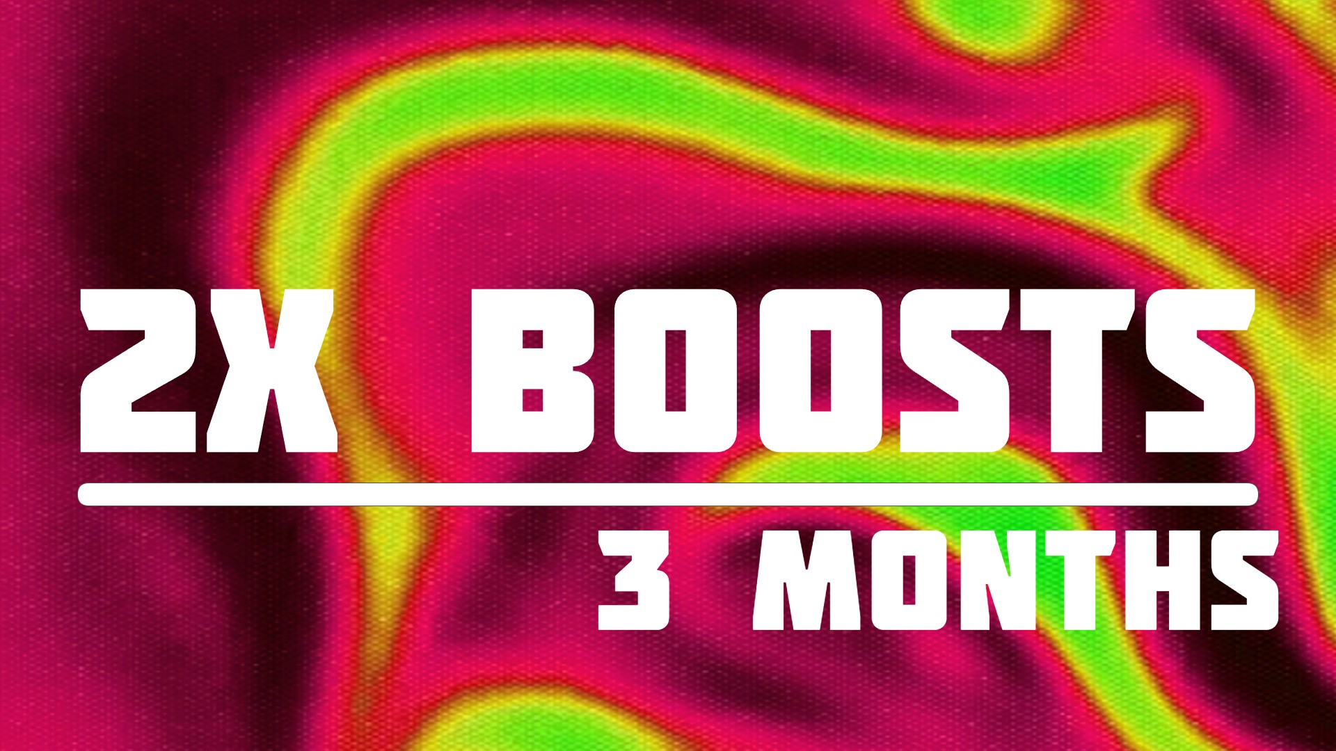 2 Server Boosts [3 months]