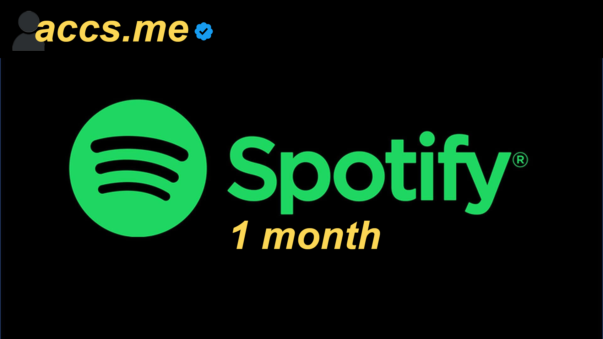 Spotify Account [1 Month]
