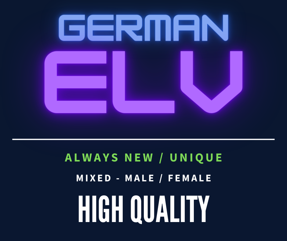 ### ELV German >>> High Quality - Always new