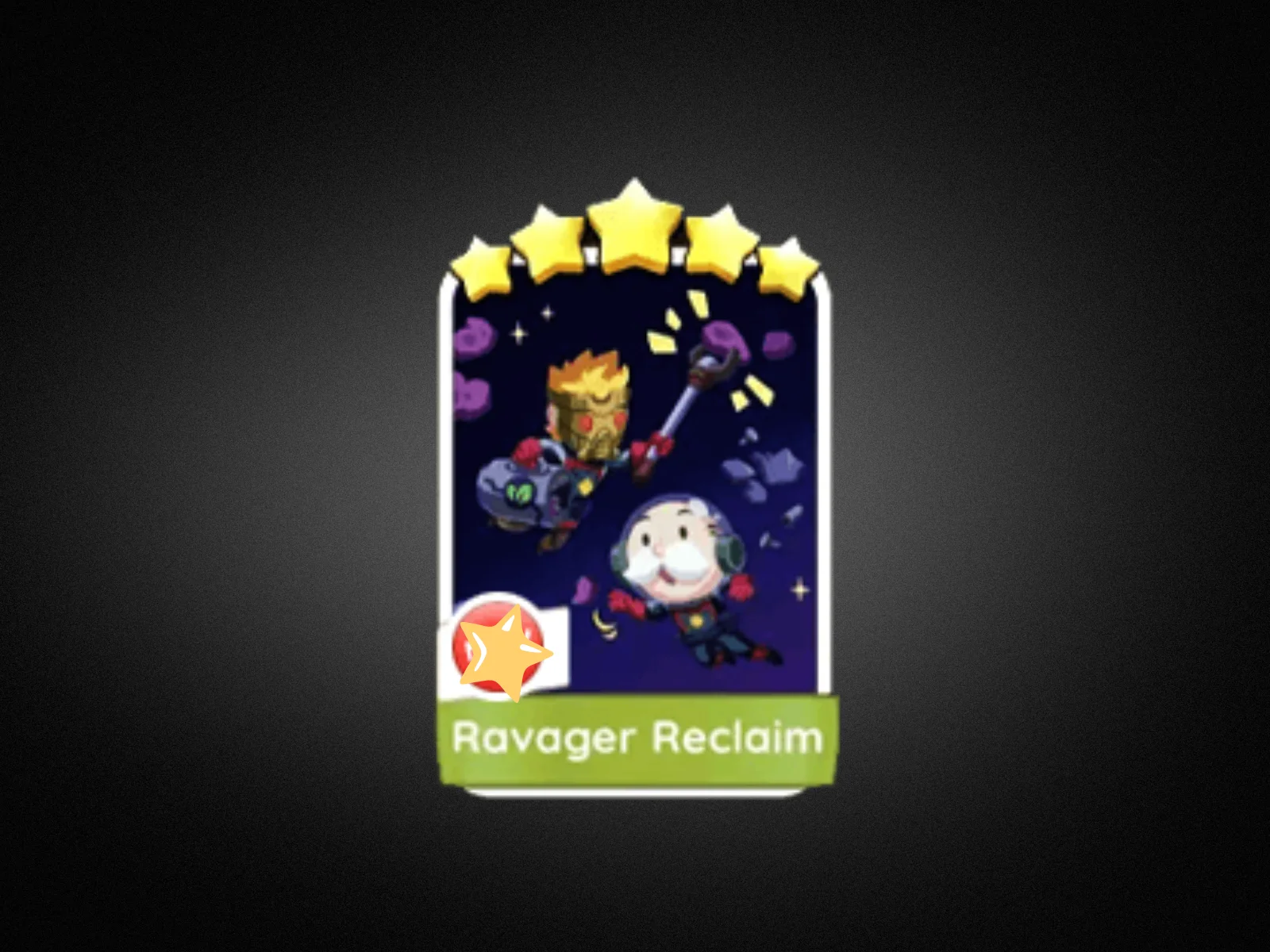 Ravager Reclaim  - Monopoly Go Sticker ⚡️ QUICK SEND🔥- SET 15