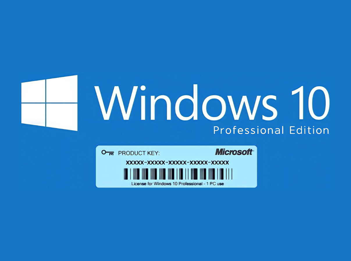 WIND0WS 10 PRO - KEY (1PC/1User)