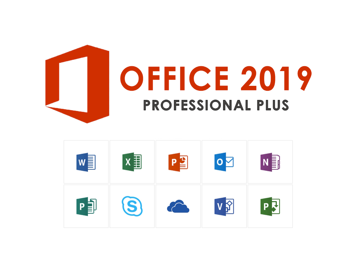 MICROS0FT 0FFICE PROFESSIONAL Plus 2019 Download Link For Win (1PC/1User)