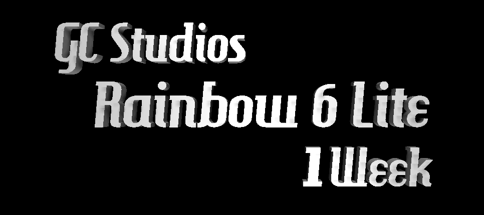 (1 Week) Rainbow 6 Siege Lite