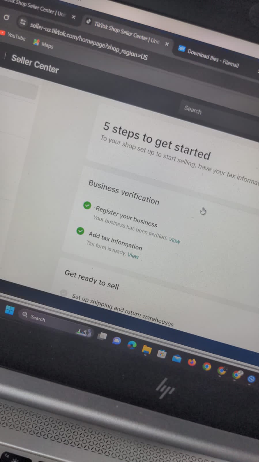 UK Business TikTok Shop