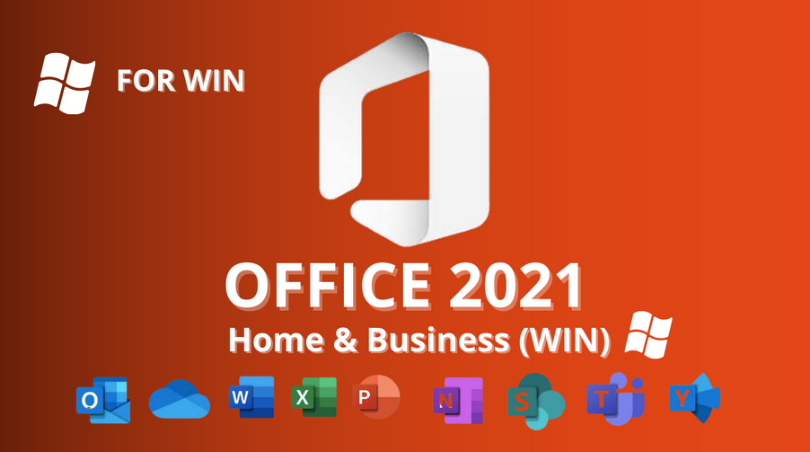 Microsoft Office 2021 Home & Business License Key (For WIN)