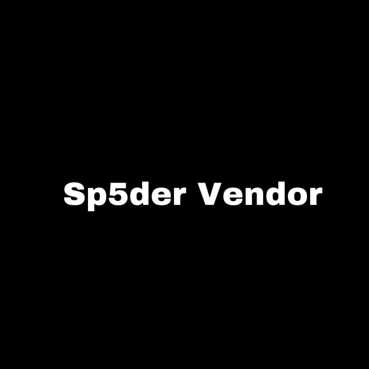 Sp5der Vendor