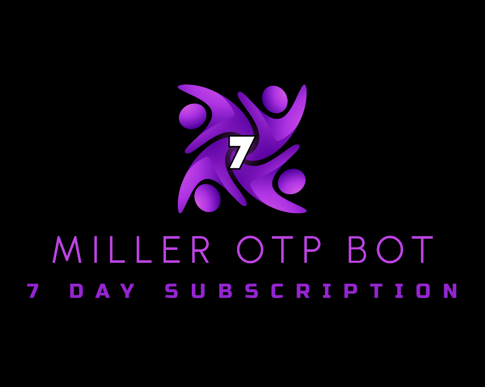 7 Day Subscription for Miller OTP Bot