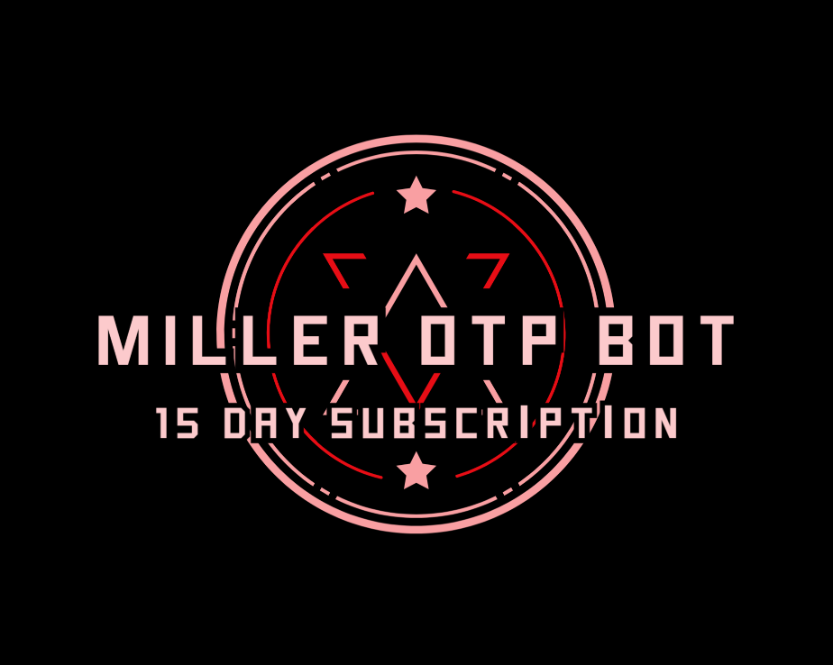 15 Day Subscription for Miller OTP Bot