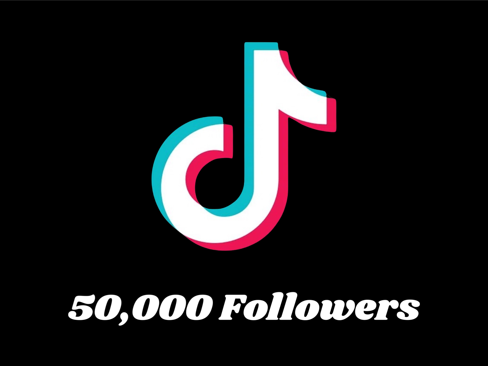 TikTok - 50,000 Followers