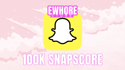 Snapchat Account 💋 100k Score 💋 +1 month aged 