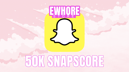 Snapchat Account 💋 50k Score 💋 +1 month aged