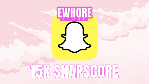 Snapchat Account 💋 15k Score 💋 +1 month aged  