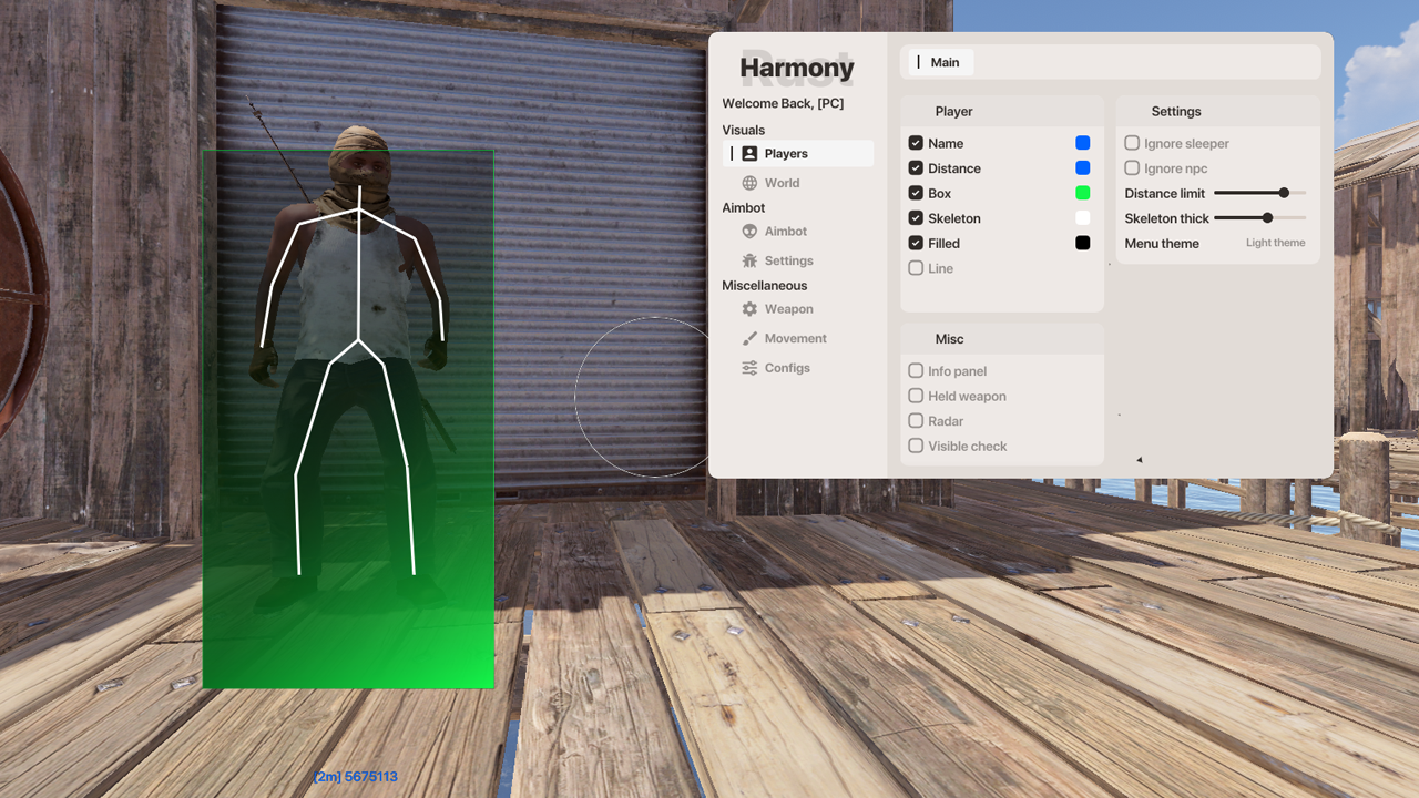 Rust Harmony External