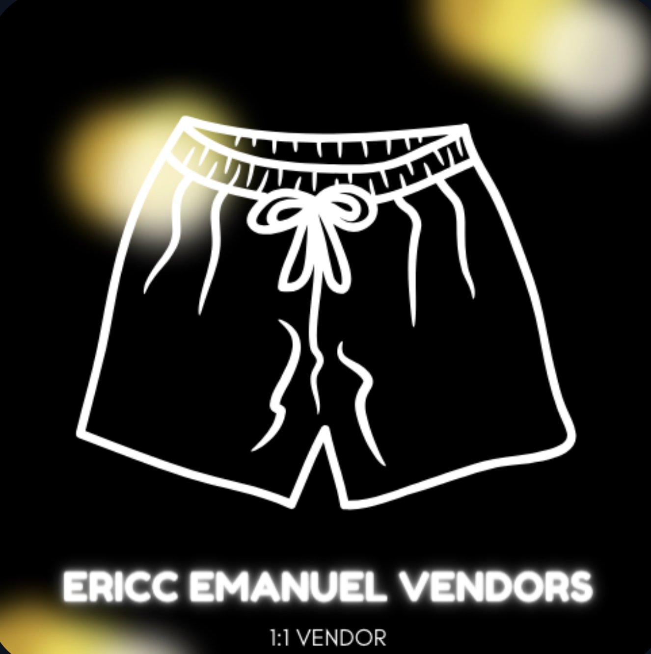 Eric Emanuel Vendor (personal resell)