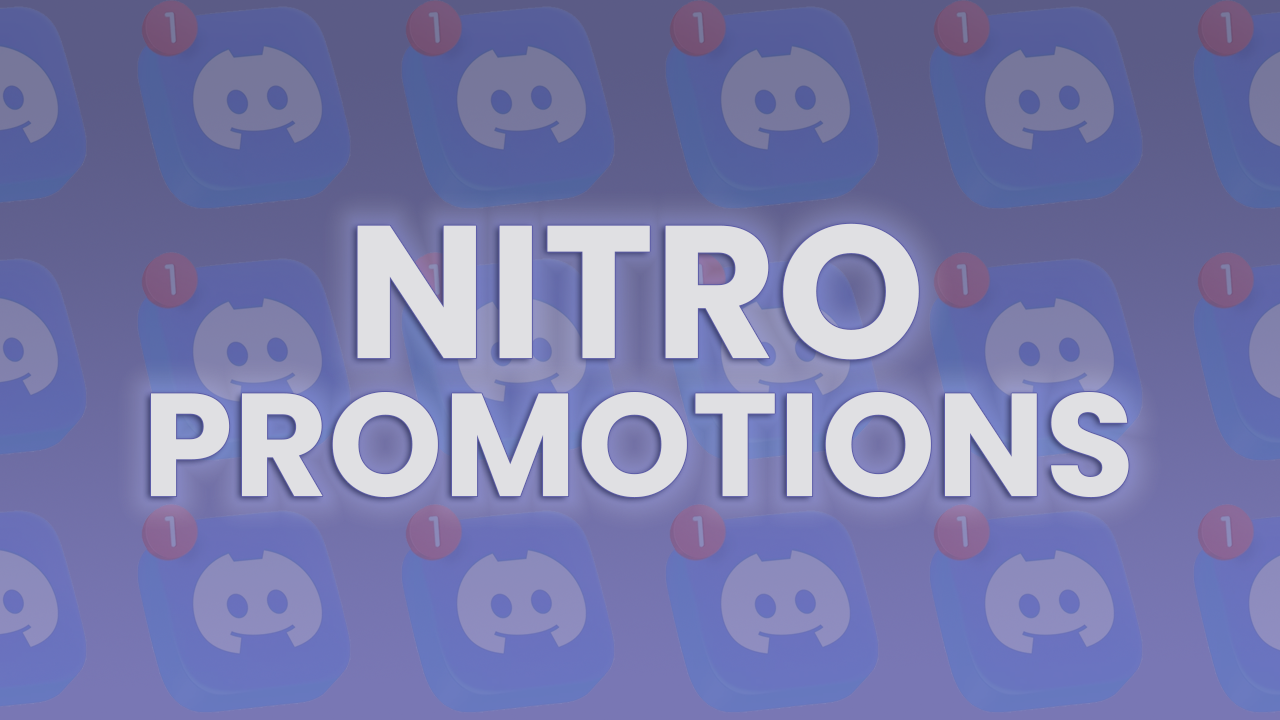 Discord Nitro Promotions