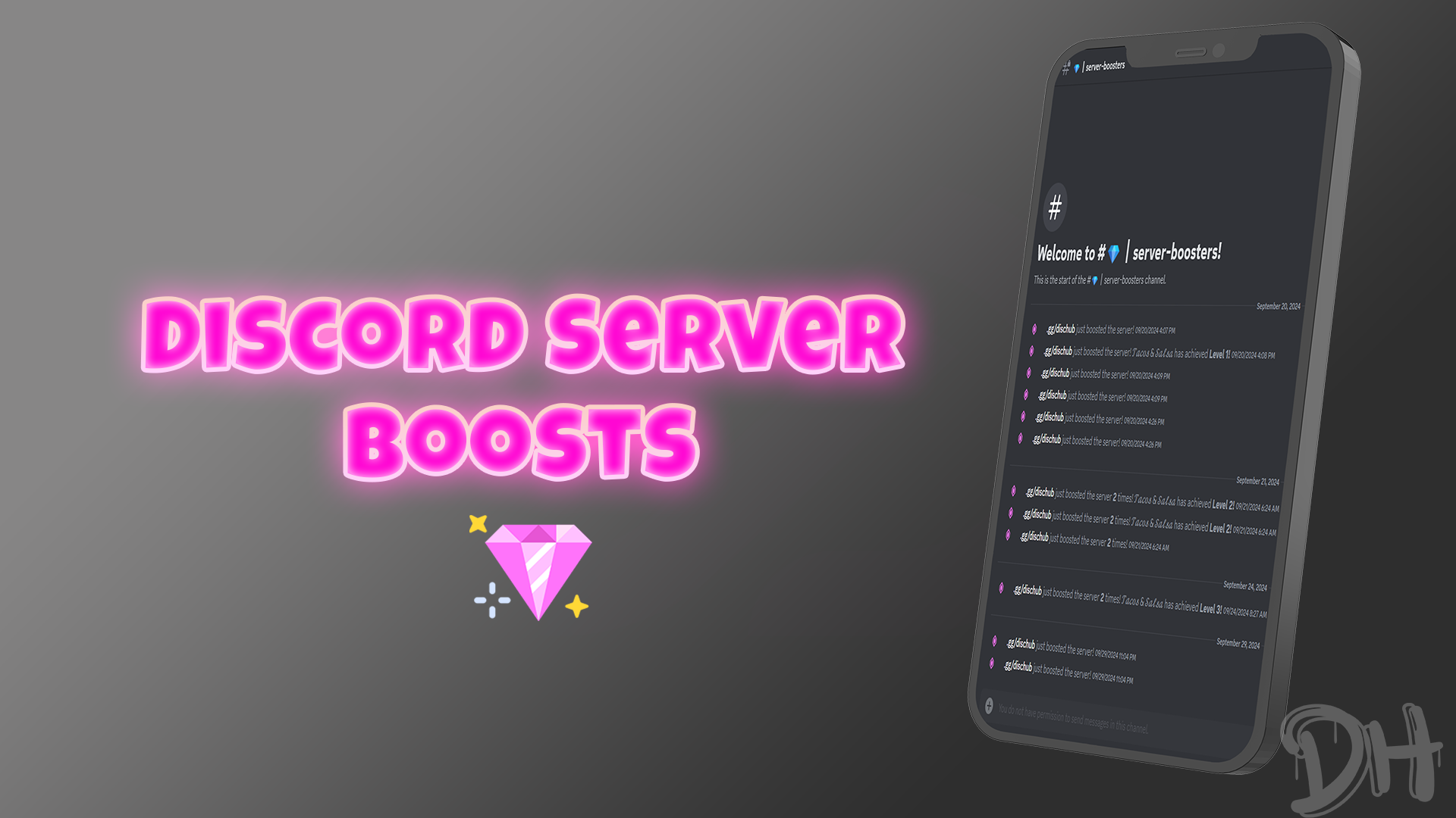 3 Month Server Boosts