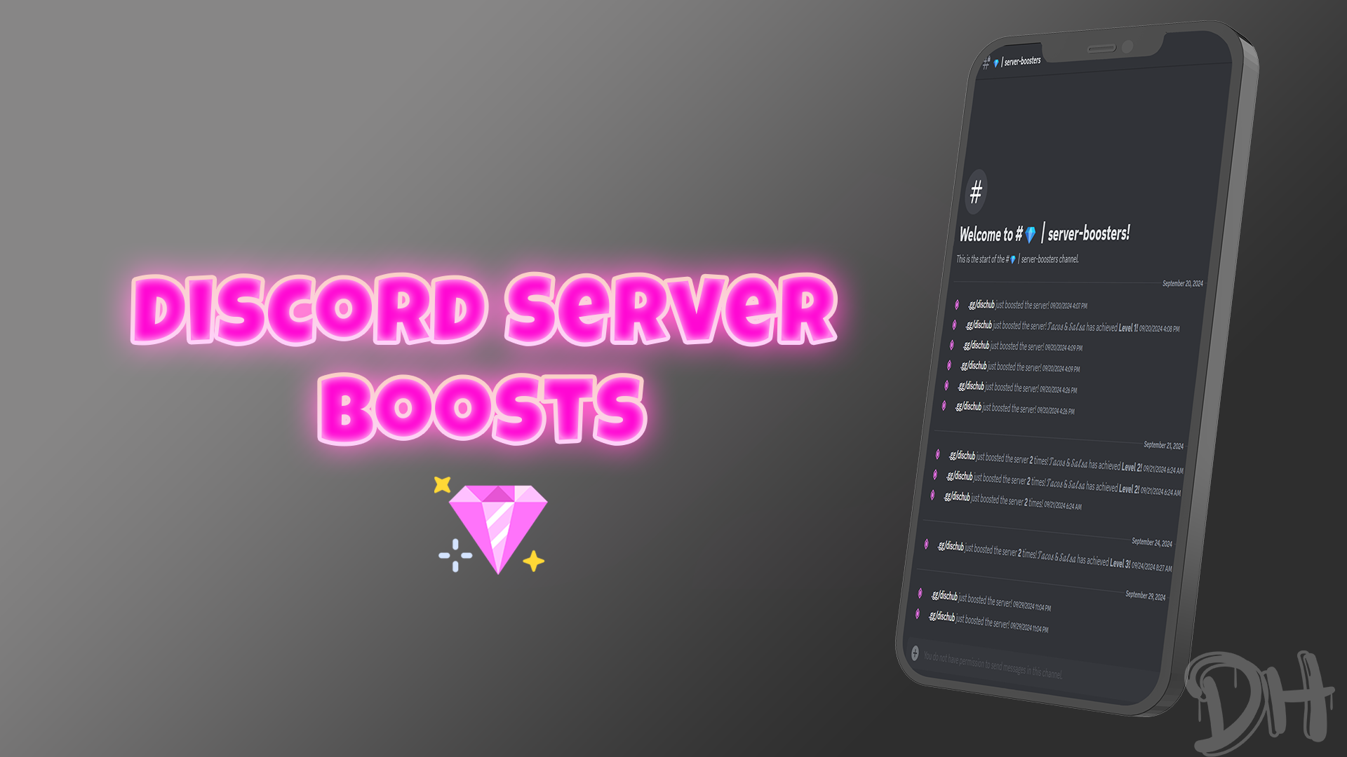 6 Server Boosts [1 Month]